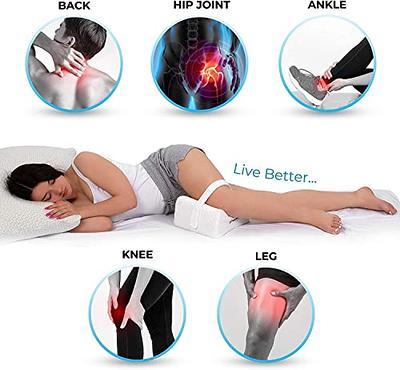  Smoothspine, Smoothspine Alignment Pillow - Relieve Hip Pain &  Sciatica, Memory Foam Knee Pillow for Side Sleepers, Leg Pillows for Side  Sleepers for Relieving Leg, Back, Knee Pain (Grey) : Home