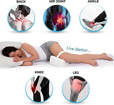  Smoothspine, Smoothspine Alignment Pillow - Relieve Hip Pain &  Sciatica, Memory Foam Knee Pillow for Side Sleepers, Leg Pillows for Side  Sleepers for Relieving Leg, Back, Knee Pain (Green) : Home