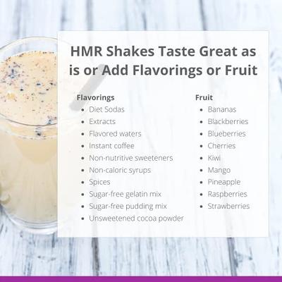 HMR 120 Shake - Nutrition Packed Meal Replacement