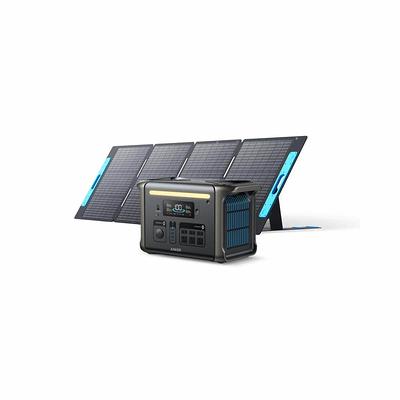 AFERIY Portable Solar Panels 100 Watt for Solar Generator with Kickstand,  Foldable Mono Cell Solar Charger with USB DC Outputs for Phones Camera,  IP65 Waterproof Solar Panel for RV Outdoor Camping… 