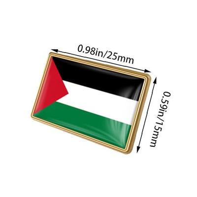 Palestine Palestinian Flag Pin Badge Brooch