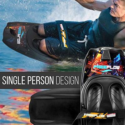 SereneLife Water Sport Kneeboard with Hook for Kids & Adults, Kneeboard  with Strap for Boating, Waterboarding, Kneeling Boogie Boarding, Knee  Surfing