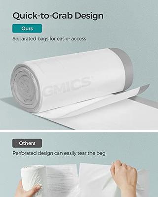 SONGMICS Trash Bags for 13.2 Gallon Trash Cans, Drawstring Garbage Bags,  Liner Code 050A, 1 Roll, 40 Count, White UKRB050A01 - Yahoo Shopping