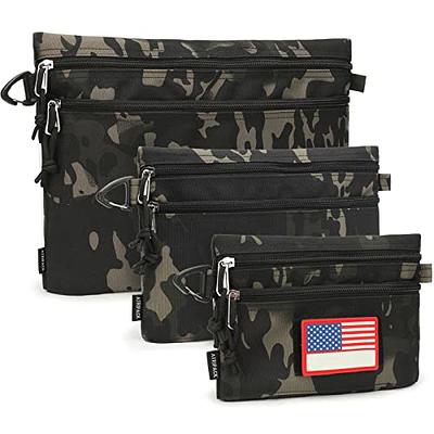 ATRIPACK Tactical Carry On Zipper Pouch, Toiletry Bag Packing Sack Cosmetic  Kit Makeup Digital Bag Tool for Men Women Kids, Travel, Office,School(3 PCS-Camo  Black,Small+Medium+Large) - Yahoo Shopping