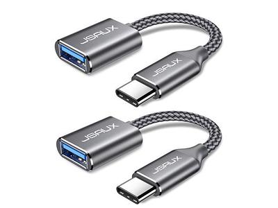  [10Gbps] USB C to USB Adapter Cable 5 inch, Afterplug USB3.2  Gen 2 OTG Cable, USB C Male to USB A Female, Thunderbolt 3/4 USB4 to USB  for MacBook Pro/Air, iPad