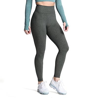 Aoxjox Workout Seamless Leggings for Women Smile Contour Butt Lifting High  Waisted Gym Yoga Pants Tights Tights, A Black, Large : : Fashion