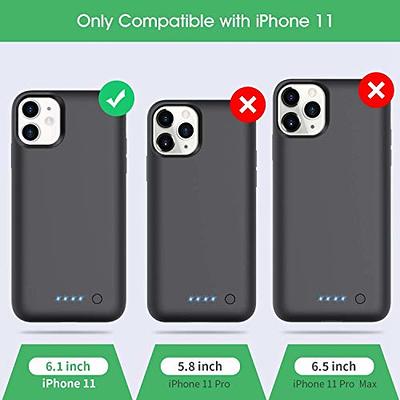 Xooparc Battery case for iPhone 11 [6800mah] Upgraded Charging Case  Portable Charger Case Rechargeable Extended Battery Pack for Apple iPhone  11 Charger case (6.1') Backup Power Bank Black - Yahoo Shopping