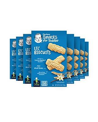  Gerber Baby Snacks Puffs, Vanilla, 1.48 Ounce (Pack of 6) :  Baby Snack Foods : Everything Else