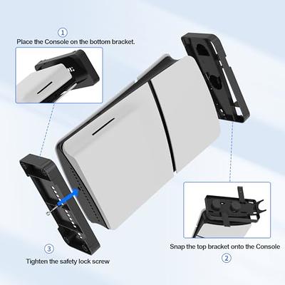 For PS5 Slim Console Horizontal Stand For Playstation5 Slim Editions Base  Holder