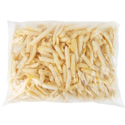 Carnival King 6 x 3/4 x 6 1/2 Extra Large Kraft Sandwich / French Fry Bag  - 500/Pack
