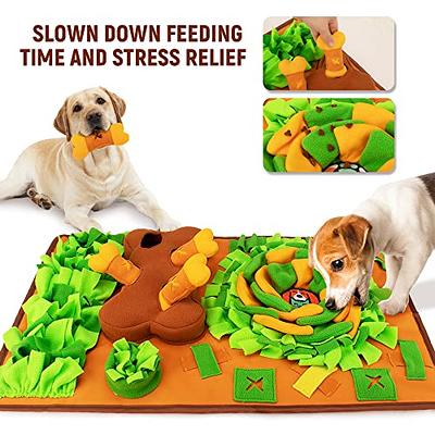 Snuffle Mat for Dogs, 17'' x 21'' Dog Sniffing Mat Feed Game for Boredom  Encourages Natural Foraging Skills, Dog Stimulation Puzzle Toys, Perfect to  Stress Relief for Small/Medium/Large Dogs,Green - Yahoo Shopping