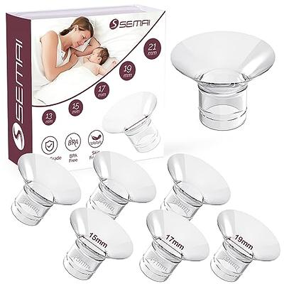 Starmons Flange Insert 24mm，Different Models of Insertion funnels Help The  Electric Breast Pump Adapt to Breastfeeding Mothers with Different Nipple  Shapes and Sizes - Yahoo Shopping