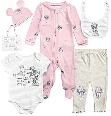 Disney Baby Boys Girls Newborn Essentials 7 Piece Layette Gift Set: Mickey  Mouse, Winnie the Pooh & Minnie Mouse (Size 0-6M), Size 0-3M, Minnie Light  Pink/Heather Grey - Yahoo Shopping