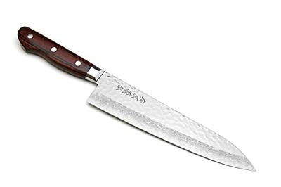 KYOKU Gin Series Utility Knife, 6 Kitchen Knife, Japanese VG10 Damascus  Stainless Steel Knife with Silver Ion Blade G10 Handle Mosaic Pin, All