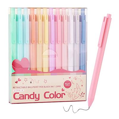 WY WENYUAN Cute Pens, Fine Point Smooth Writing Pens, Personalized  Ballpoint Pens Bulk, Flair Colorful Pens