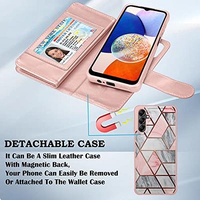 Book-style case with card holder pockets for Samsung Galaxy A14 4G/5G