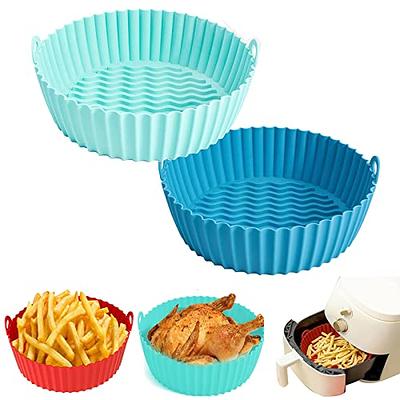 Square (top,bottom ) Air Fryer Silicone Liners Pot For 3 To 5 Qt, Bpa  Free,silicone Air Fryer Liners Basket Bowl, Food Safety Air Fryer Oven  Accessories, Reusable Baking Tray Oven Accessories, High-temperature