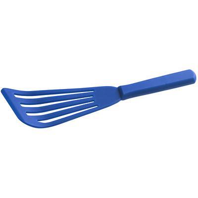 Linden Sweden 1011.02 Gourmaid 10 1/2 Black High-Heat Silicone Perforated  Wide Spatula / Turner