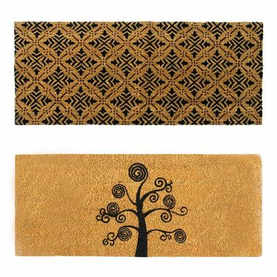 Rubber-Cal Country Oversized Front Door Mat Kit - 24 x 57 - 2 Door Mats