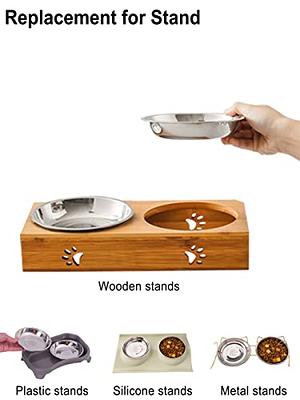 Pet Supplies : VENTION Stainless Steel Dog Bowls, Metal Dog Bowls