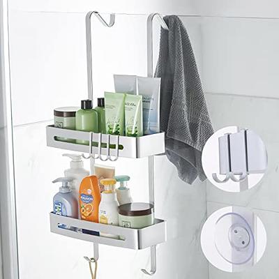 UIFER 2-Pack Corner Shower Caddy Shelves - Bathroom Storage
