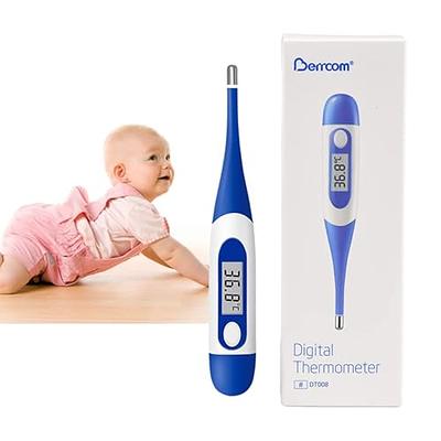 QQcute Digital Body Thermometer - Clinical Basic Thermometer with Accurate  and Fast Readings - Underarm, Oral, Rectal Thermometer for Newborns,  Babies, Kids, and Adults