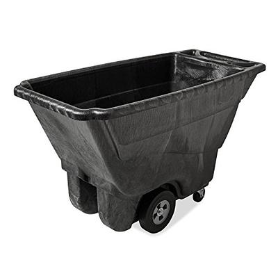 USE Heavy Duty Outdoor Recycling Bin Cart with Premium Rubber Wheels -  Holds 400+ Pounds in the Recycling Bins department at