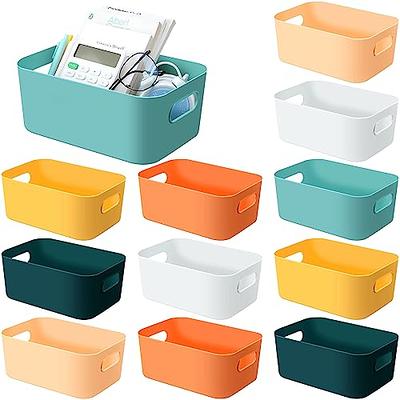 Gsiekare 4 Pack Stackable Plastic Storage Bins with Lid, 18 Qt