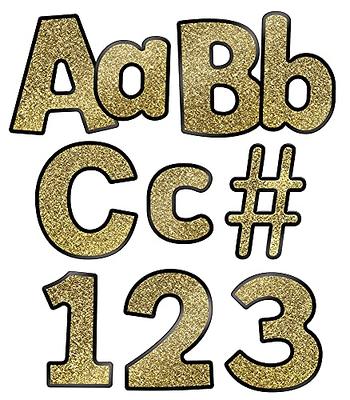 134 Pcs 5 Inch Bulletin Board Letters Colorful Alphabet Letters Numbers and  Punctuation Cutouts Letters for Bulletin Board Wall Set for Display Board  Chalkboard Classroom (Morandi) - Yahoo Shopping