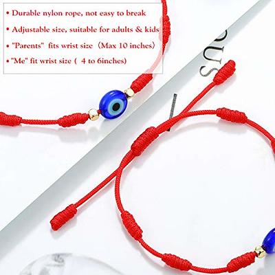 Multicolor Evil Eye Adjustable Protection Bracelet Red String Bracelet Red String