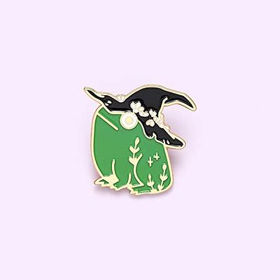 Crafans Alloy Enamel Brooch Pins, Mixed Style Cartoon Cute Enamel Lapel Pins Badge for Backpacks Clothing