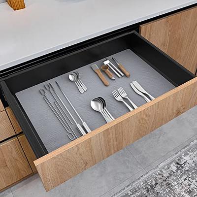 Clear Non-Slip Drawer Liner Kitchen Cupboard Shelf Mat Cabinet