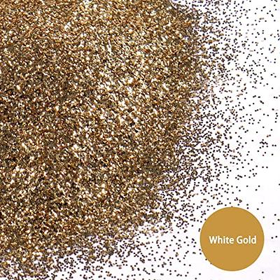 Ceya Ultra Fine Glitter Paint Additive, 3.5oz/ 100g White Gold