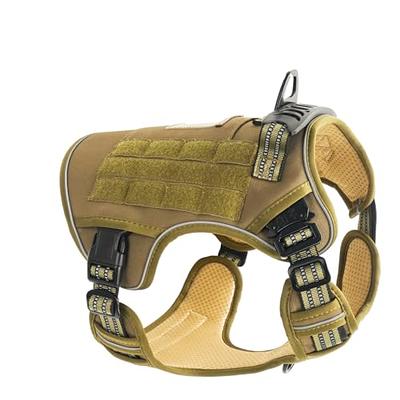 OneTigris Tactical Dog Vest Harness for Medium Dogs No Pull
