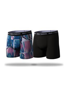 Pair Of Thieves Men's 2-Pack Of Supersoft Boxer Briefs, Medium - Yahoo  Shopping