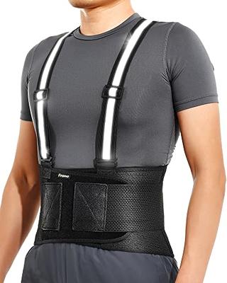 Fitomo Back Brace for Lower Back Pain Men Women, Back Support Belt for  Intant Pain Relief from Sciatica Hernated Disc Scoliosis Sprain, Adjustable