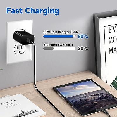  iPhone 15 Charger, 20W USB C Charger with 6.6ft USB C