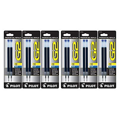 Pilot Gel Ink Refills for FriXion Erasable Gel Pen, Fine Point, Black Ink -  Pack of 18 (77330)