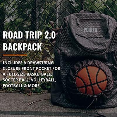 POINT3 Basketball Backpack Road Trip 2.0, Bag with Drawstring for Soccer,  Volleyball & More, Compartments for Shoes, Water, & Clothes, Water  Resistant Equipment Bag, Unisex Sports Backpack - Grey - Yahoo Shopping