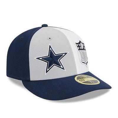 Men's New Era Gray/Navy Dallas Cowboys Omaha II 59FIFTY Fitted Hat
