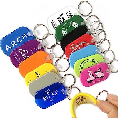 Grozon Custom Bulk Keychain Personalized 3D Die-Cut Keychains Wholesale PVC  Key chain Promotional Items with Your Logo/Text