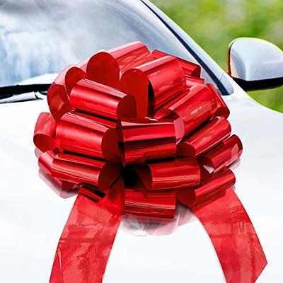 Big Red Car Bow 30in Large Giant Bow for Car, Birthday Gift Bow, Large Gift  Bow