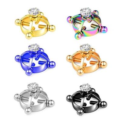 Nipple Clamps Rings Nip Clips, Stainless Steel Nipple Clips Jewelry  Surgical Steel Nipple Rings Non-Piercing Nipple Clamp Body Jewelry for  Women - Yahoo Shopping