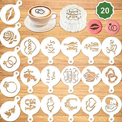 Heart Stencil Reusable Food Safe Sign Painting Decorating Cookie Stencil  Valentine Stencil Valentine's Day Love