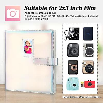 288 Pockets Photo Album for Fujifilm Instax Mini LiPlay 11 90 70 50S 26 25  9 8+ 8 7S Instant Camera, for Instax Photo Album for Polaroid Snap PIC-300  Z2300 Mint Zip Instant Camera (pink) - Yahoo Shopping