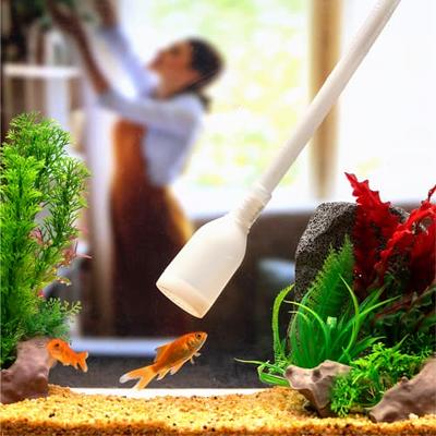 LL Products Gravel Vacuum for Aquarium - Fish Tank Gravel Cleaner
