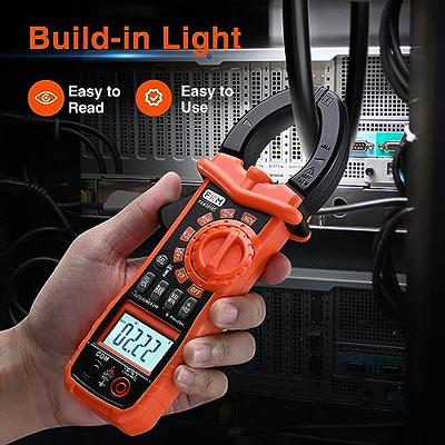 Digital Clamp Multimeter AC DC AMP Volt NCV Tester