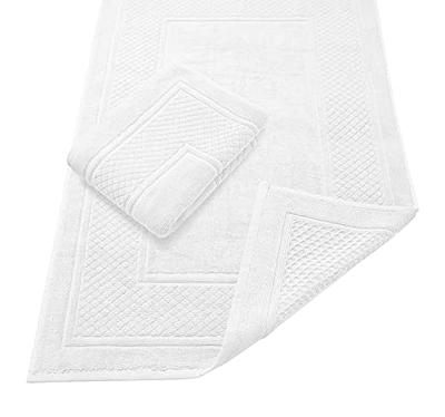 TRUEDAYS Boho Absorbent Bath Mat with Non Slip Backing - Mid