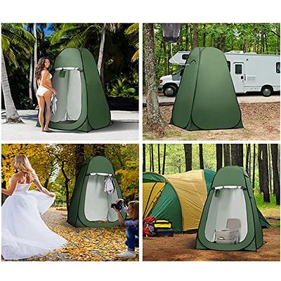 Pop Up Privacy Tent Foldable Outdoor Shower Toilet Tent Portable Clothes  Changing Room Camping Shelter with Carry Bag for Camping Hiking Beach Picnic