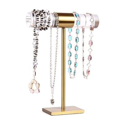 Pangkeep Bracelet Holder,Bracelet Organizer Display Stand,Beige Velvet  T-bar Jewelry Display Stand for Selling. - Yahoo Shopping